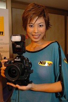 Nikon products show.28/10/2003